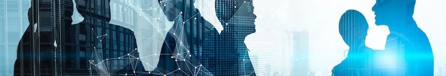 Silhouette,View,Of,Business,People,Team,In,Group,Meeting,On